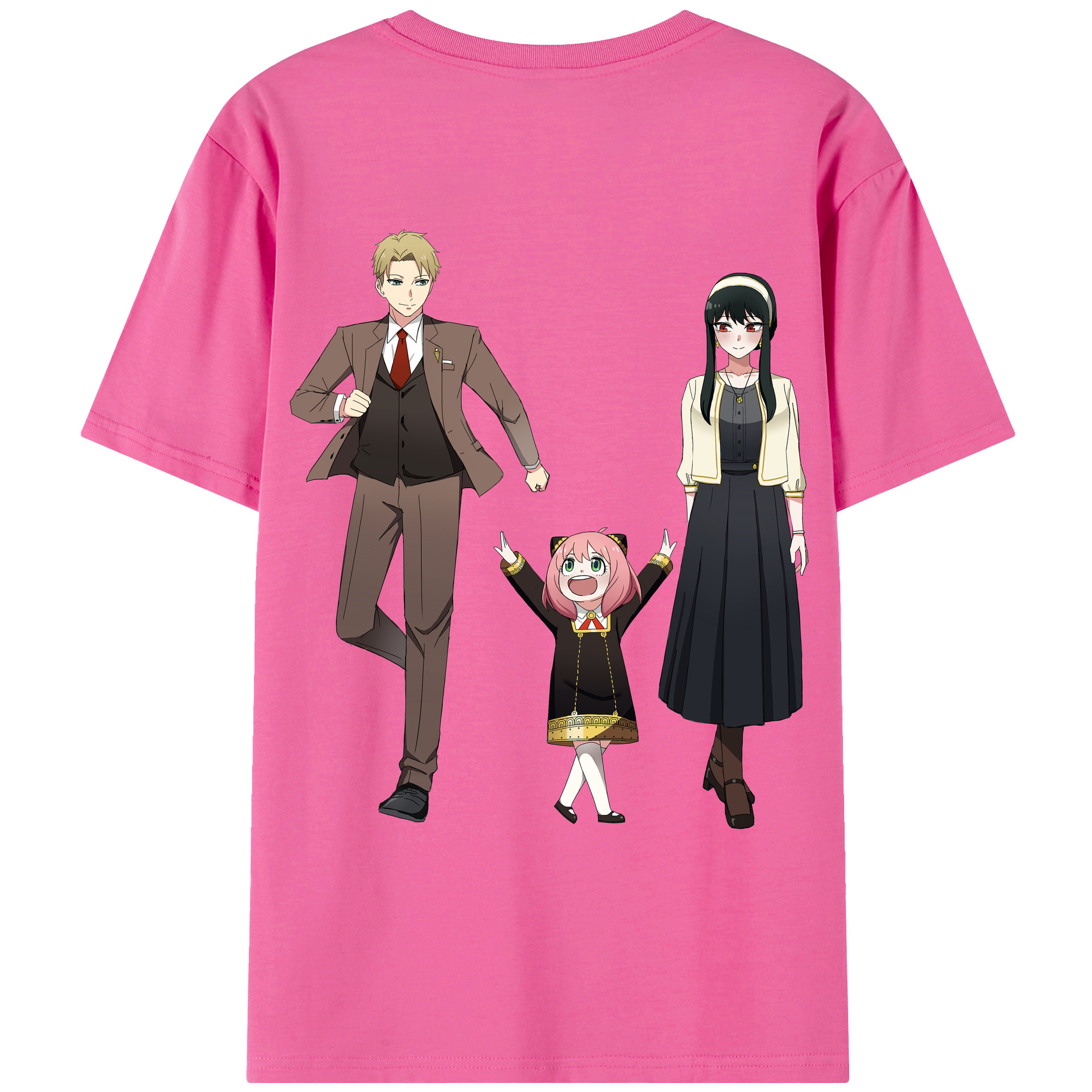 （画像用） SPY×FAMILY间谍家家酒 レディース半袖Tシャツ(バックプリント)